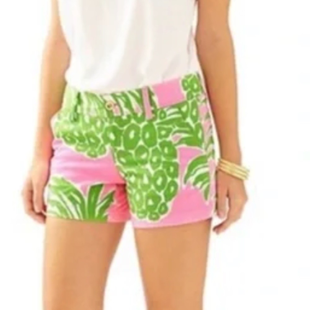 Lilly Pulitzer Callahan shorts Flamenco - Size 4